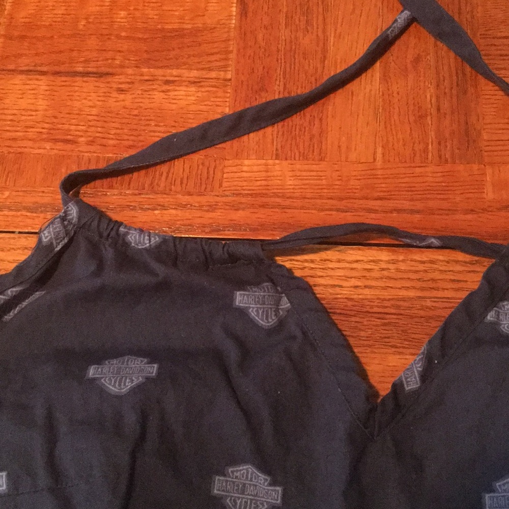 🌺TRADED🌺 Authentc HARLEY DAVIDSON chambray top - Picture 5 of 10